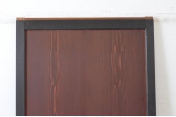 アンティーク建具　和の情緒溢れる帯戸1枚(引き戸、板戸)(R-064933)