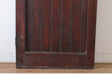 イギリスアンティーク　重厚な雰囲気と可愛らしさを兼ね備えたステンドグラスドア1枚(扉、建具、英国)(R-064945)