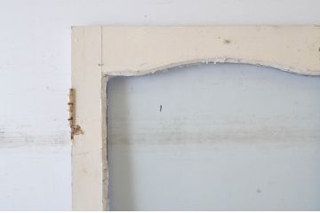 イギリスアンティーク　ペイント仕上げ限定　鮮やかな青色が目を惹くペイントドア1枚(扉、建具、英国)(R-064960)