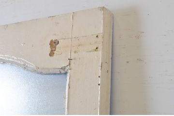 イギリスアンティーク　ペイント仕上げ限定　鮮やかな青色が目を惹くペイントドア1枚(扉、建具、英国)(R-064960)