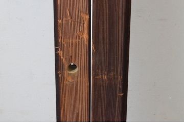 アンティーク建具　大正ロマン　どこか懐かしさを感じるガラス窓3枚セット(引き戸)(R-064971)