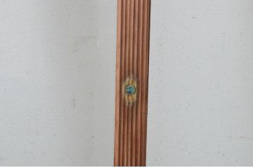 アンティーク建具　大正ロマン　どこか懐かしさを感じるガラス窓2枚セット(引き戸)(R-064972)