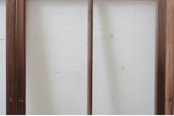 アンティーク建具　大正ロマンな雰囲気香るガラス窓3枚セット(引き戸、ガラス戸)(R-064973)