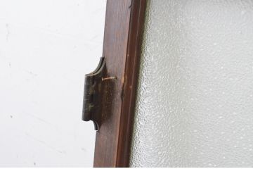 アンティーク建具　ペイント仕上げ限定　古い洋館で使われていた両開き窓と回転窓のセット(突き出し窓、ガラス扉、明かり取り、明り取り)(R-064979)