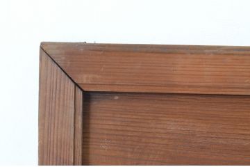 アンティーク建具　かわいい鳥のデザインが魅力!!和の風情が感じられる透かし彫り欄間2枚セット(明かり取り、明り取り)(R-064980)