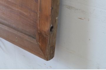 アンティーク建具　かわいい鳥のデザインが魅力!!和の風情が感じられる透かし彫り欄間2枚セット(明かり取り、明り取り)(R-064980)