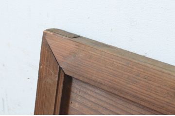 アンティーク建具　かわいい鳥のデザインが魅力!!和の風情が感じられる透かし彫り欄間2枚セット(明かり取り、明り取り)(R-064980)