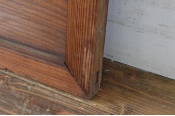 アンティーク建具　かわいい鳥のデザインが魅力!!和の風情が感じられる透かし彫り欄間2枚セット(明かり取り、明り取り)(R-064980)