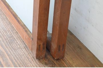アンティーク建具　レトロな空間を引き立たせるガラス窓2枚セット(引き戸、ガラス戸)(R-064991)