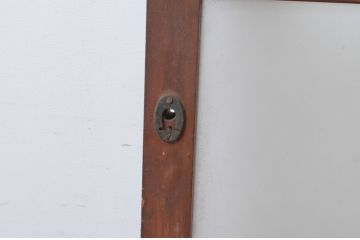 アンティーク建具　レトロな空間づくりにおすすめのガラス窓2枚セット(ガラス戸、引き戸)(R-064992)