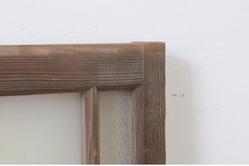 アンティーク建具　レトロな空間を引き立たせる小さな窓2枚セット(引き戸、ガラス戸)(R-065010)