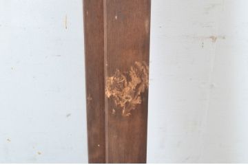 ビンテージ建具　シンプルなデザインが取り入れやすいガラス窓2枚セット(引き戸、ガラス戸、ヴィンテージ)(R-065014)