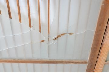 ビンテージ建具　和モダンな雰囲気を醸し出す組子入り書院ガラス戸2枚セット(窓、書院戸、引き戸、ヴィンテージ)(R-065042)