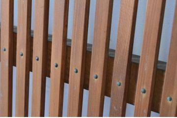アンティーク建具　落ち着いた雰囲気を演出する格子戸2枚セット(引き戸、建具)(R-065065)