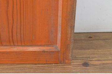 アンティーク建具　大正ロマンの雰囲気香るモールガラス戸4枚セット(引き戸)(R-065072)