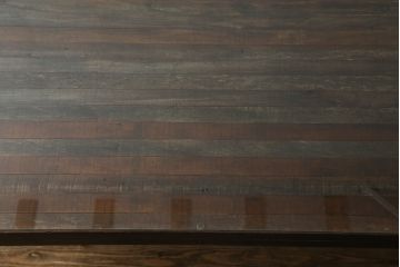 中古　ビーナ(bina)　グラハム(GRAHAM DINING TABLE)　アスプルンド(ASPLUND)取り扱い　味わいのある古材を使用したダイニングテーブル(2人掛け、4人掛け、食卓、作業台、サスティナビリティ)(定価約25万円)(R-065133)
