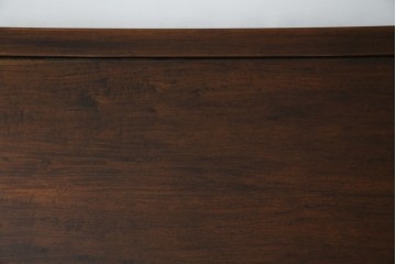 和製アンティーク　上手物!　関塚作　指物高級家具　総花梨(カリン)材　素晴らしい彫刻が目を惹く唐木座卓　(R-065162)