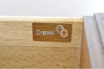 中古　美品　DREXEL HERITAGE(ドレクセルヘリテイジ)　FRANCESCA(フランチェスカ)シリーズ　優雅なデザインのランジェリーチェスト(引き出し、サイドチェスト、ハイチェスト、縦型チェスト)(R-065171)