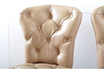 中古　美品　ハロ(HALO)　アスプルンド(ASPLUND)取り扱い　CHESTER CHAIR(チェスターチェア)　柔らかな色合いでインテリアに取り入れやすいチェア2脚セット(ダイニングチェア、椅子、イス)(R-065175)