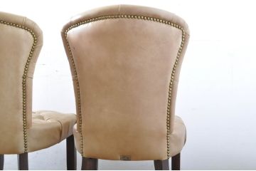 中古　美品　ハロ(HALO)　アスプルンド(ASPLUND)取り扱い　CHESTER CHAIR(チェスターチェア)　柔らかな色合いでインテリアに取り入れやすいチェア2脚セット(ダイニングチェア、椅子、イス)(R-065175)