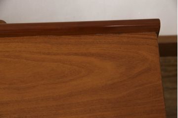 和製ビンテージ　天童木工(Tendo)　希少!!　ブラジリアンローズウッド　優しい木の温もり溢れるセンターテーブル(ローテーブル、リビングテーブル、座卓、ヴィンテージ)(R-065182)