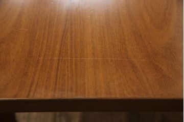 和製ビンテージ　天童木工(Tendo)　希少!!　ブラジリアンローズウッド　優しい木の温もり溢れるセンターテーブル(ローテーブル、リビングテーブル、座卓、ヴィンテージ)(R-065182)