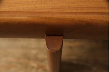 和製ビンテージ　天童木工(Tendo)　希少!!　ブラジリアンローズウッド　優しい木の温もり溢れるセンターテーブル(ローテーブル、リビングテーブル、座卓、ヴィンテージ)(R-065182)