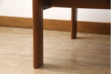 和製ビンテージ　天童木工(Tendo)　希少!!　ブラジリアンローズウッド　優しい木の温もり溢れるセンターテーブル(ローテーブル、リビングテーブル、座卓、ヴィンテージ)(R-065182)