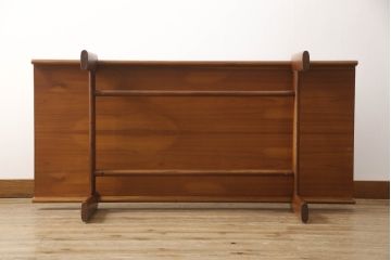 和製ビンテージ　天童木工(Tendo)　希少!!　ブラジリアンローズウッド　優しい木の温もり溢れるセンターテーブル(ローテーブル、リビングテーブル、座卓、ヴィンテージ)(R-065182)