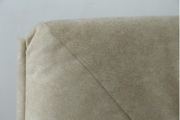 中古　美品!!　モリシゲ(MORISHIGE/森繁)　ブルック　アクアクリーン(MARINA)シリーズ　品の良いモダンデザインが魅力の1人掛けソファ　定価約34万円　(R-065186)