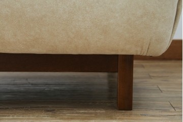 中古　美品!!　モリシゲ(MORISHIGE/森繁)　ブルック　アクアクリーン(MARINA)シリーズ　品の良いモダンデザインが魅力の1人掛けソファ　定価約34万円　(R-065186)