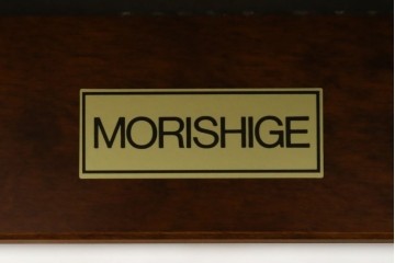 中古　美品!!　モリシゲ(MORISHIGE/森繁)　ブルック　アクアクリーン(MARINA)シリーズ　品の良いモダンデザインが魅力の1人掛けソファ　定価約34万円　(R-065186)