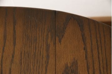 イギリスビンテージ　Old Charm(オールドチャーム)　オーク材　挽き物の脚が目を惹くミニゲートレッグテーブル(バタフライテーブル、サイドテーブル、ローテーブル、カフェテーブル、コーヒーテーブル、ラウンドテーブル、ヴィンテージ)(R-065200)