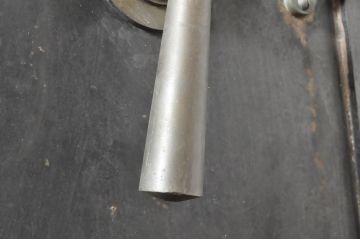 アンティーク建具　超希少!!　激レア!!　豪商の内蔵(うちぐら)で使われていた重厚な両開き扉1対(ドア、1対2枚セット、鉄扉、玄関ドア、蔵戸)(R-065204)