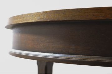 中古　DREXEL HERITAGE(ドレクセルヘリテイジ)　Triune(トライユン)　品のある佇まいが魅力のダイニングテーブル(エクステンションテーブル、食卓、4人掛け、6人掛け、8人掛け)(R-065206)