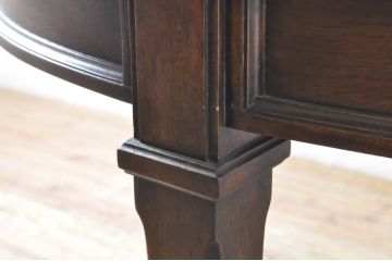 中古　DREXEL HERITAGE(ドレクセルヘリテイジ)　Triune(トライユン)　品のある佇まいが魅力のダイニングテーブル(エクステンションテーブル、食卓、4人掛け、6人掛け、8人掛け)(R-065206)
