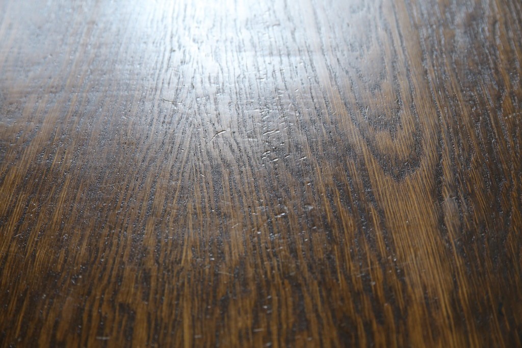 和製ヴィンテージ　北海道旭川家具　職人手造り　ナチュラルな風合いが魅力のライティングビューロー　(R-065218)