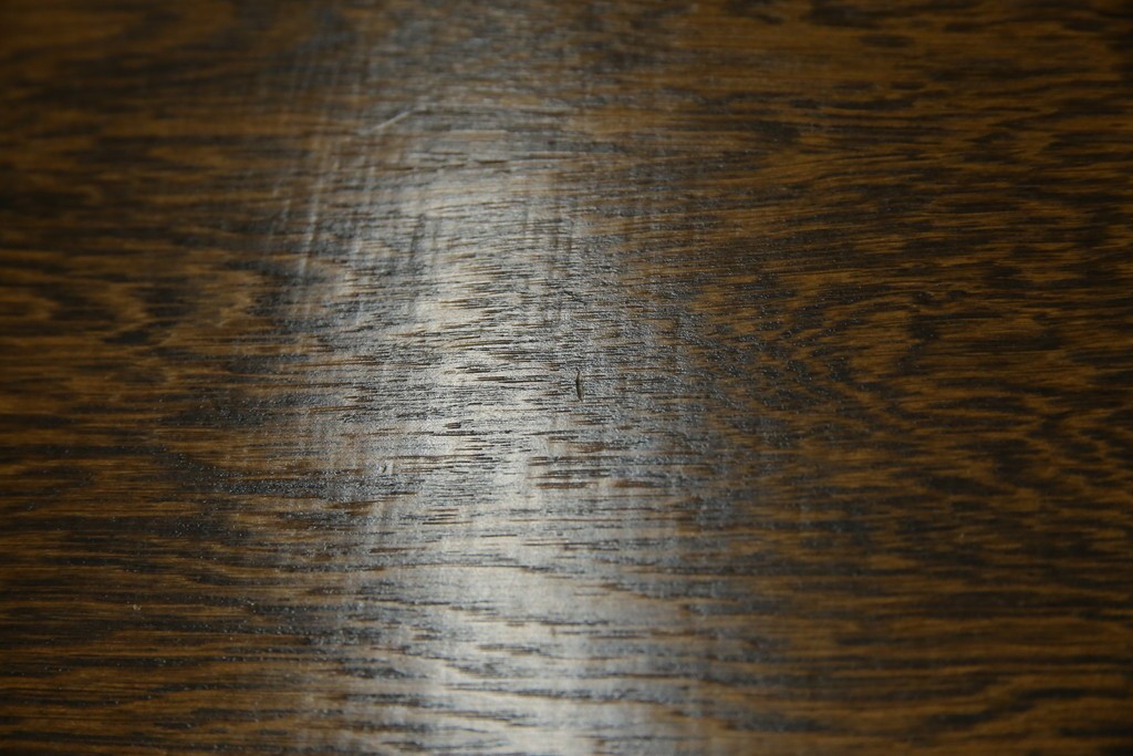 和製ヴィンテージ　北海道旭川家具　職人手造り　ナチュラルな風合いが魅力のライティングビューロー　(R-065218)