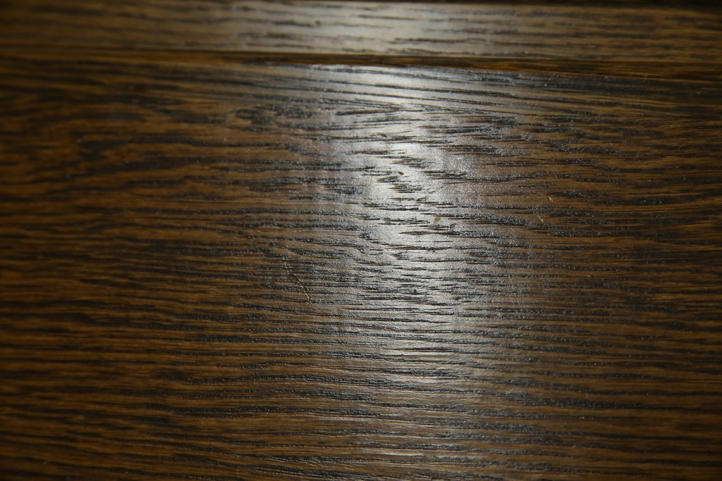 和製ヴィンテージ　北海道旭川家具　職人手造り　ナチュラルな風合いが魅力のライティングビューロー　(R-065218)