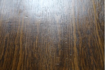 和製ヴィンテージ　北海道旭川家具　職人手造り　ナチュラルな風合いが魅力のライティングビューロー　(R-065218)