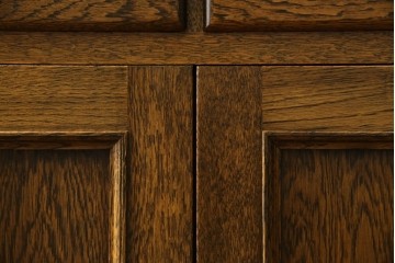 和製ヴィンテージ　北海道旭川家具　職人手造り　ナチュラルな風合いが魅力のライティングビューロー　(R-065218)