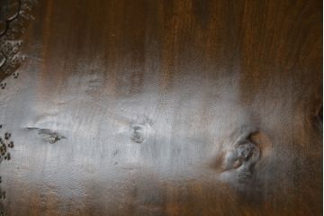 中古　軽井沢彫り　満開の桜の彫刻が見事なチェスト(引き出し、衣装たんす、収納箪笥)(R-065220)