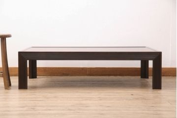 中古　松本民芸家具　絶版品!上質な雰囲気を醸し出す希少なG型座卓(ローテーブル、センターテーブル)(R-065227)
