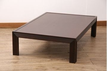 中古　松本民芸家具　絶版品!上質な雰囲気を醸し出す希少なG型座卓(ローテーブル、センターテーブル)(R-065227)