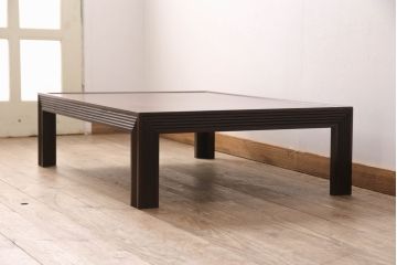 中古　松本民芸家具　絶版品!上質な雰囲気を醸し出す希少なG型座卓(ローテーブル、センターテーブル)(R-065227)