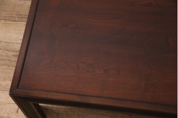 中古　松本民芸家具　絶版品!上質な雰囲気を醸し出す希少なG型座卓(ローテーブル、センターテーブル)(R-065227)