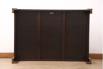 中古　松本民芸家具　絶版品!上質な雰囲気を醸し出す希少なG型座卓(ローテーブル、センターテーブル)(R-065227)