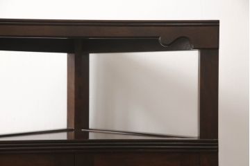 和製ビンテージ　松本民芸家具　レアモデル!!デッドスペースも有効活用できる隅棚(コーナーキャビネット、コーナーラック、収納棚、飾り棚、ヴィンテージ)(R-065230)