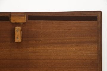 デンマークビンテージ　チーク材　無駄のないシンプルなデザインが魅力のエクステンションローテーブル(エクステンションテーブル、センターテーブル、座卓、北欧、ヴィンテージ)(R-065234)