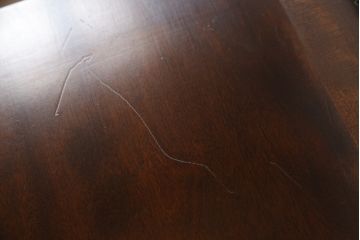 中古　美品　松本民芸家具　#805型　隠し収納あり　気品溢れる佇まいが魅力的なライティングビューロー(簿記机、ワークデスク、在宅用、在宅ワーク用、引き出し、サイドチェスト)(R-065243)